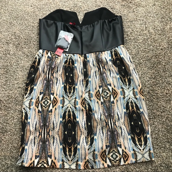 5|48 Saks Fifth Avenue strapless mini dress - Picture 5 of 8